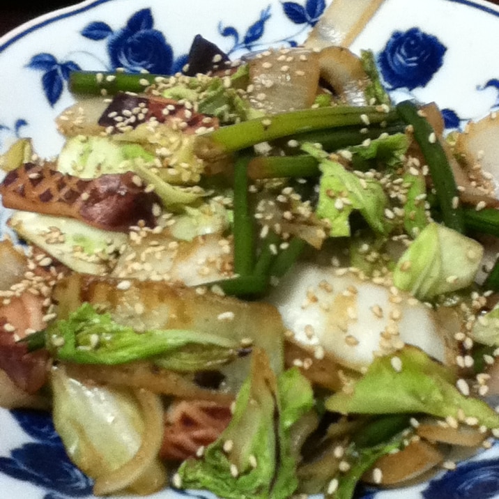 赤いかの野菜炒め レシピ 作り方 By とりあえず乾杯 楽天レシピ 赤いかの野菜炒め レシピ 作り方 By とりあえず乾杯 楽天レシピ